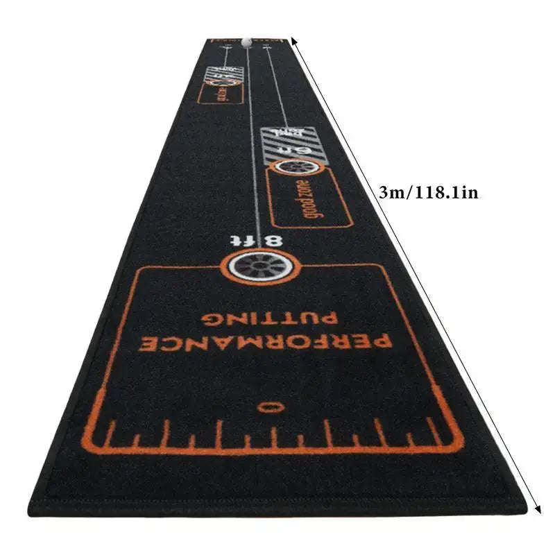 Golf Putting Mat 3 Meters Practice Putting Mat Indoor Putting Mat Lightweight Sportsman Specialty Products
