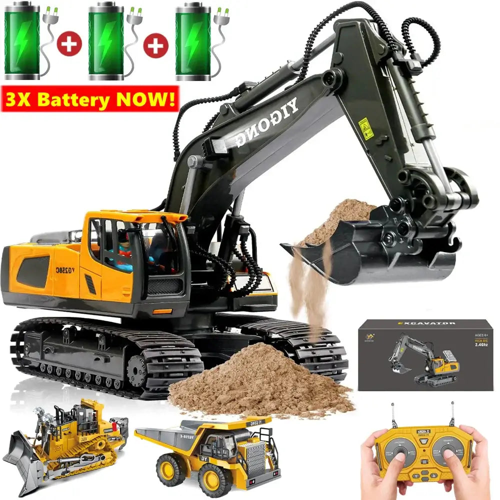 4WD Remote Control Excavator Sportsman Specialty Products