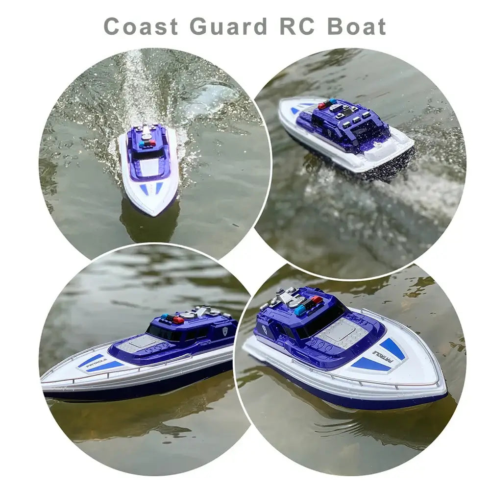 RTR Remote Control Boat H158 H160 Fire Rescue With Water Spray 20km/H Sportsman Specialty Products