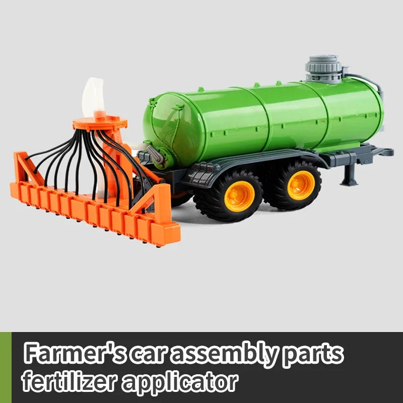 RC Tractors Trailer 2.4G Radio Controlled Farm Ca