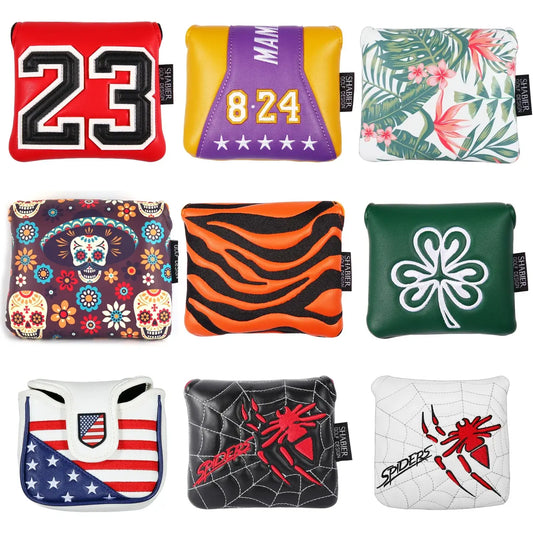 Square Mallet Putter Cover Golf Headcover For TaylorMade Spider X Sportsman Specialty Products