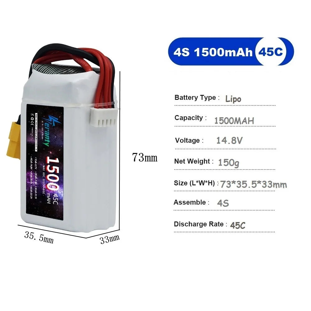 14.8V RC LiPo Battery