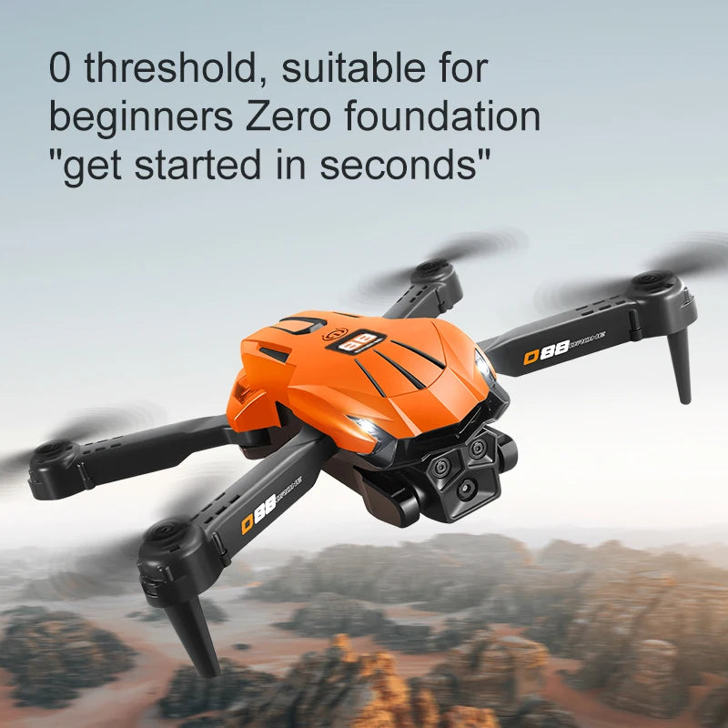 NewD88 4K RC Drone,360°Flip,Headless Mode,One Key Return