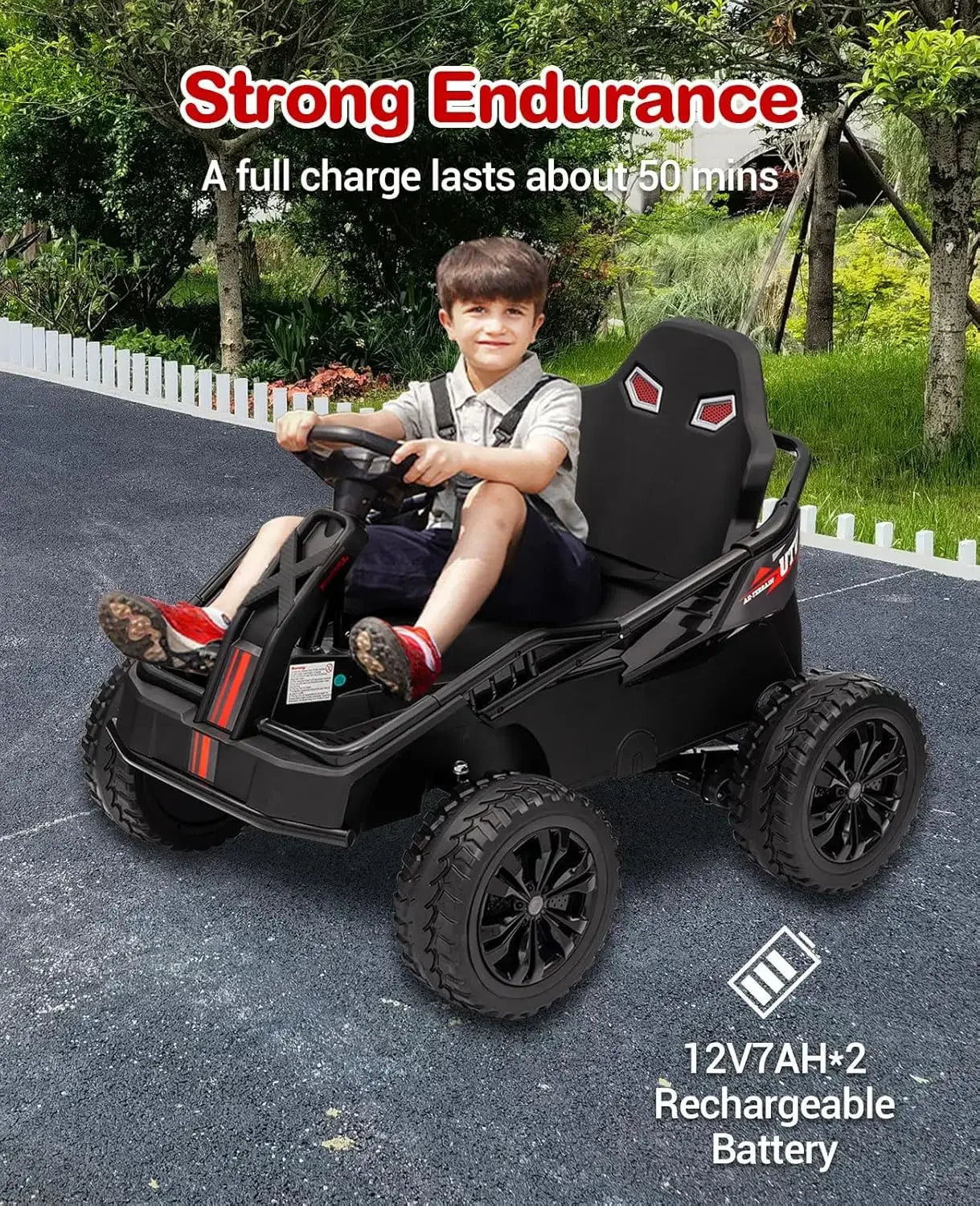 24V Ride On Truck Car, Electric Utv Car with Remote Control Sportsman Specialty Products