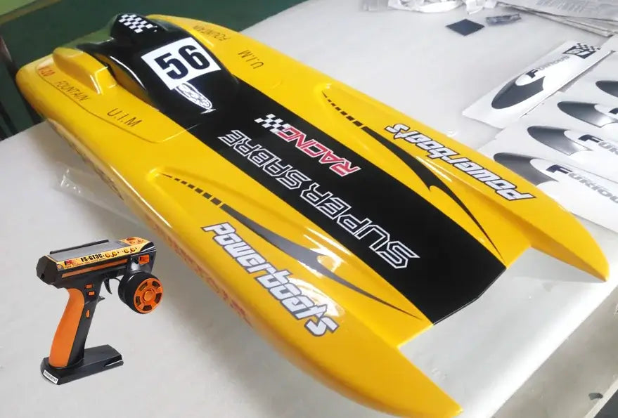 DTRC G26L 26CC Fiber Glass Gasoline ARTR-RC Boat Radio System Sportsman Specialty Products