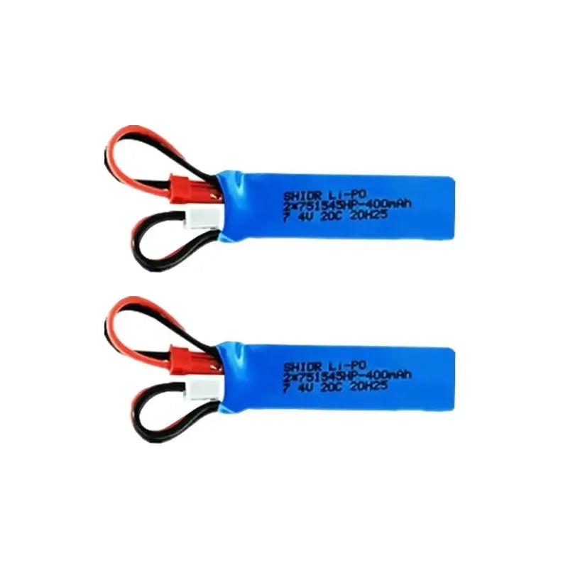RC Car Battery 7.4V 400mAh Lipo Battery for P929 P939 K969 K979 K989 - quality performance