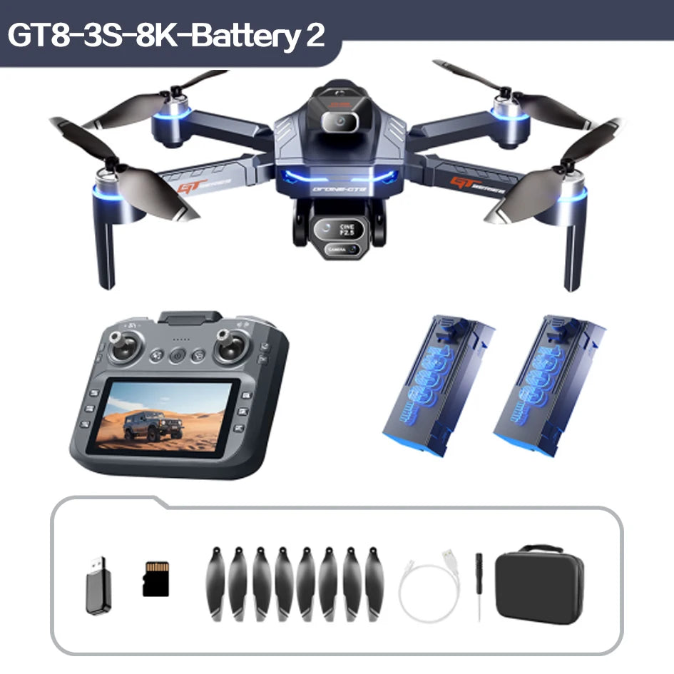 Original GT8 drone 8K HD dual camera aerial photography