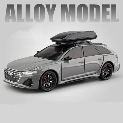 1/24 Audi RS6 Avant Station Wagon Alloy Racing Car Model Sportsman Specialty Products