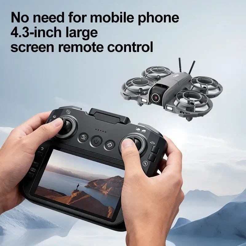 Drone 8K Aerial Intelligent Avoiding Obstacle with Larger Screen