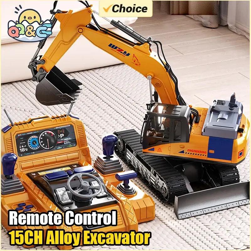 Excavator Alloy Children's Engineering Vehicle Sportsman Specialty Products
