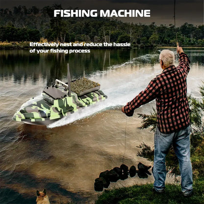RC Fishing Bait Boat,2KG Load,500M Control, Low Battery ,VX Sportsman Specialty Products