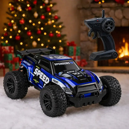 High-Speed RC Off-Road Car Alloy Body LED Headlights Red SPECIFICATIONS High-Speed RC Off-Road Car Brand Name: NONE Design: Dirt Bike Features: Remote Control High-concerned chemical: None Is Batteries Included: Yes Is Electric: Lithium battery Material: