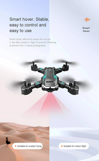 QJ S6/G6 GPS Drone 4K Professional HD Camera Foldable Quadcopter