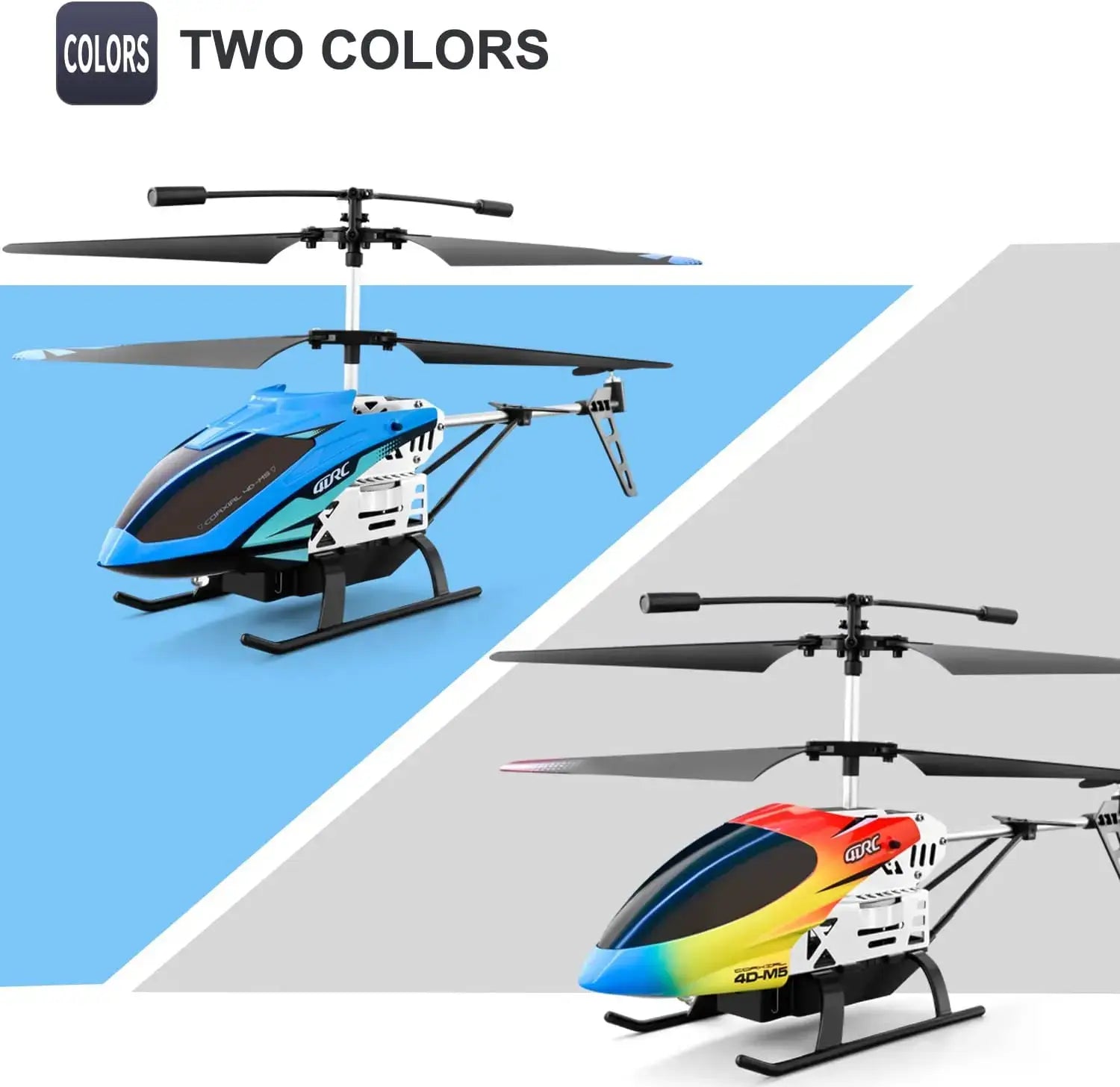 4DRC M5 Remote Control RC Helicopter with Gyro Altitude Hold