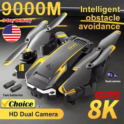 QJ S6/G6 GPS Drone 4K Professional HD Camera Foldable Quadcopter