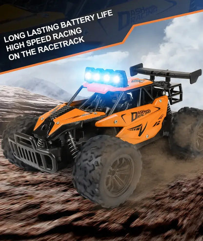 116 RC Car Remote Control Car featuring long lasting battery life and high speed racing on the racetrack.