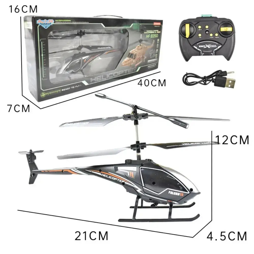 RC Helicopters 2.5 Channel USB Charging Flying Helicopter