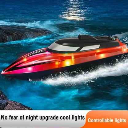 Rc Boat with Colorful Led Light Electric High-Speed