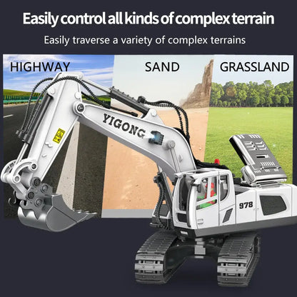 Remote Control Excavator Bulldozer Dump Truck