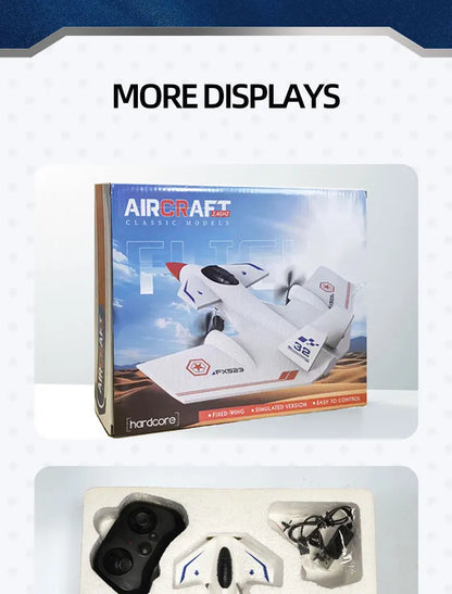 F-35 Fighter Jet EPP Material With Gyroscope packaging and remote control display.