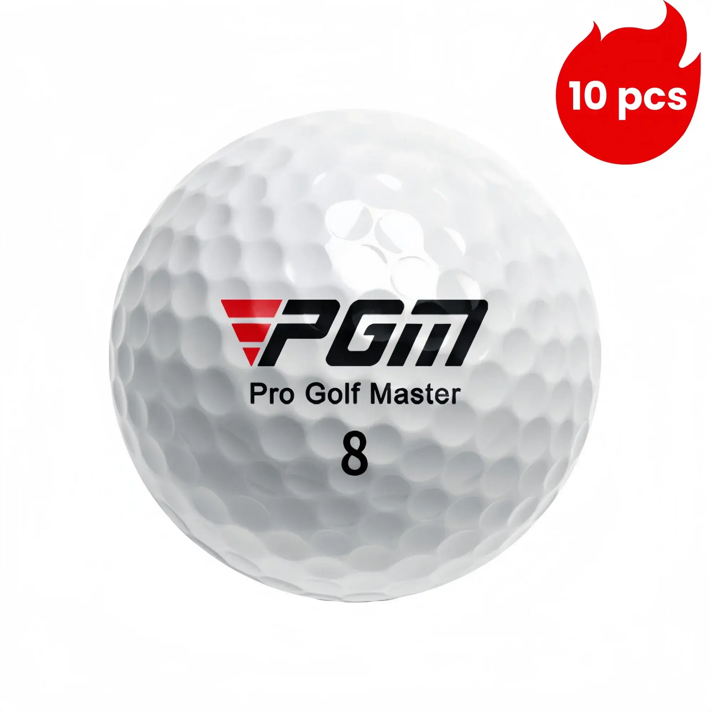 premium golf balls for competition training PGM Pro Golf Master 10 pack, optimized for performance and consistency.