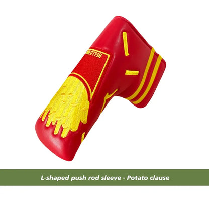 Golf Blade Putter Cover Golf HeadCover Multiple Protect your blade putter with precision-engineered coverage designed for the discerning golfer. This headcover shields your club from impact damage, moisture, and the elements during transport and storage.