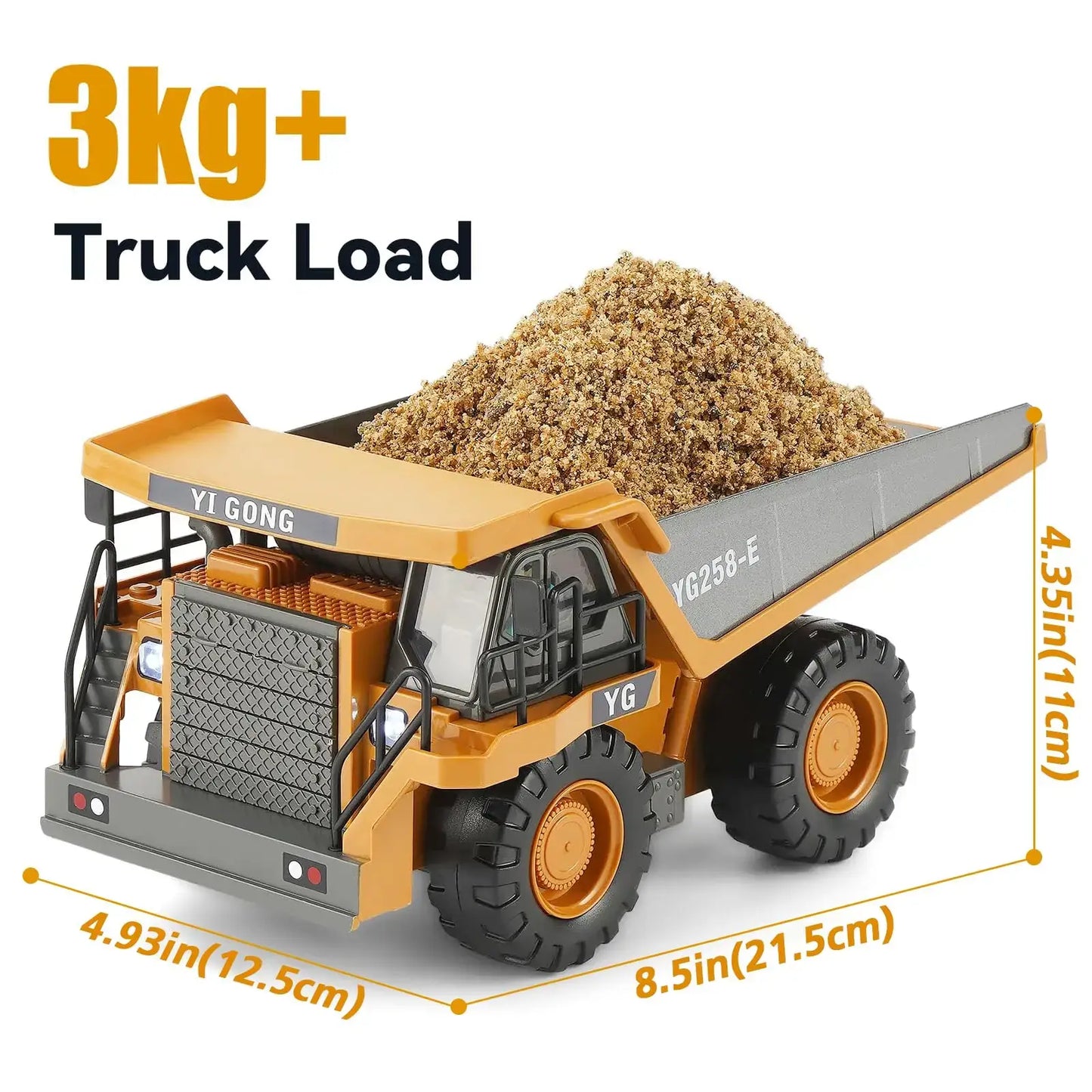 Remote Control Excavator Dump Truck Bulldozer Sportsman Specialty Products