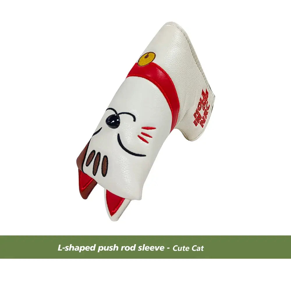 Golf Blade Putter Cover Golf HeadCover Multiple Protect your blade putter with precision-engineered coverage designed for the discerning golfer. This headcover shields your club from impact damage, moisture, and the elements during transport and storage.