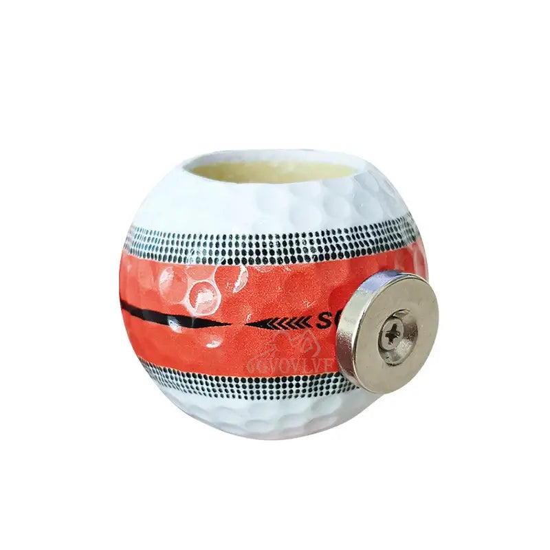 Golf Ball Appearance Cigar Holder with Magnet