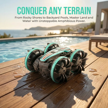 Amphibious RC Car Remote Control Stunt Car Vehicle