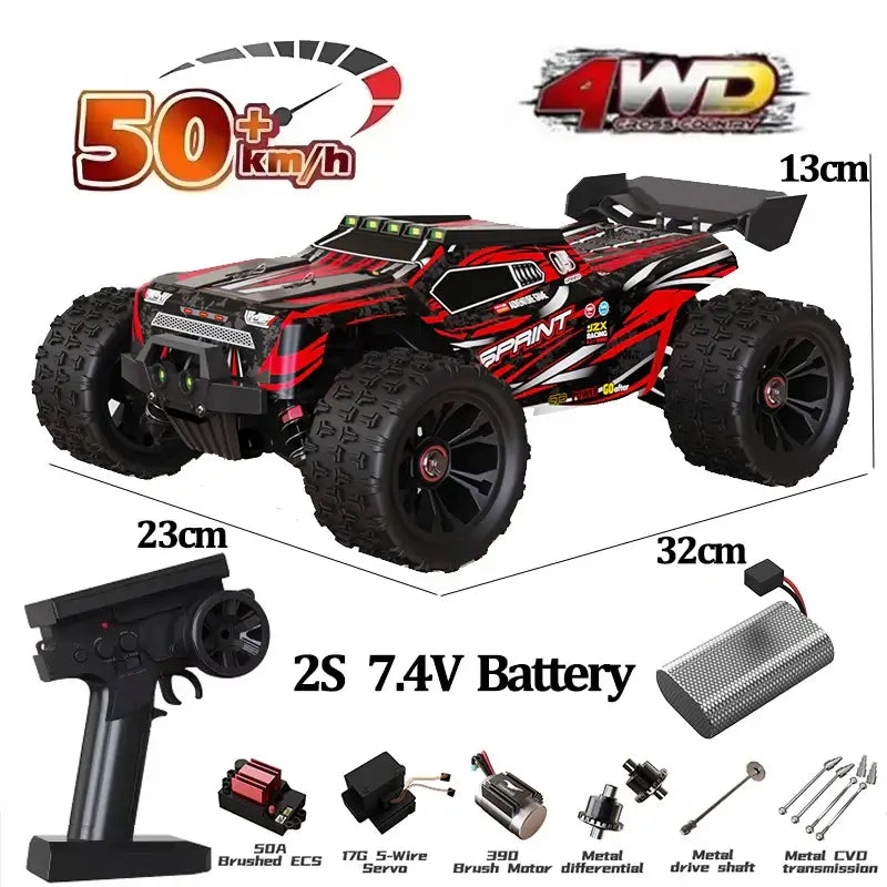 9522PRO 85KM/H RC Car Brushless Four-wheel Drive
