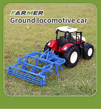 RC Tractors Trailer 2.4G Radio Controlled Farm Ca