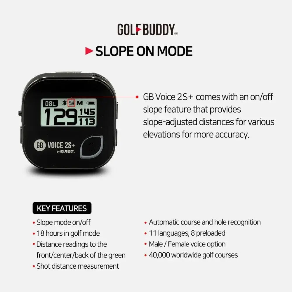 Talking GPS Rangefinder, Clip on Hat Golf Navigation Sportsman Specialty Products