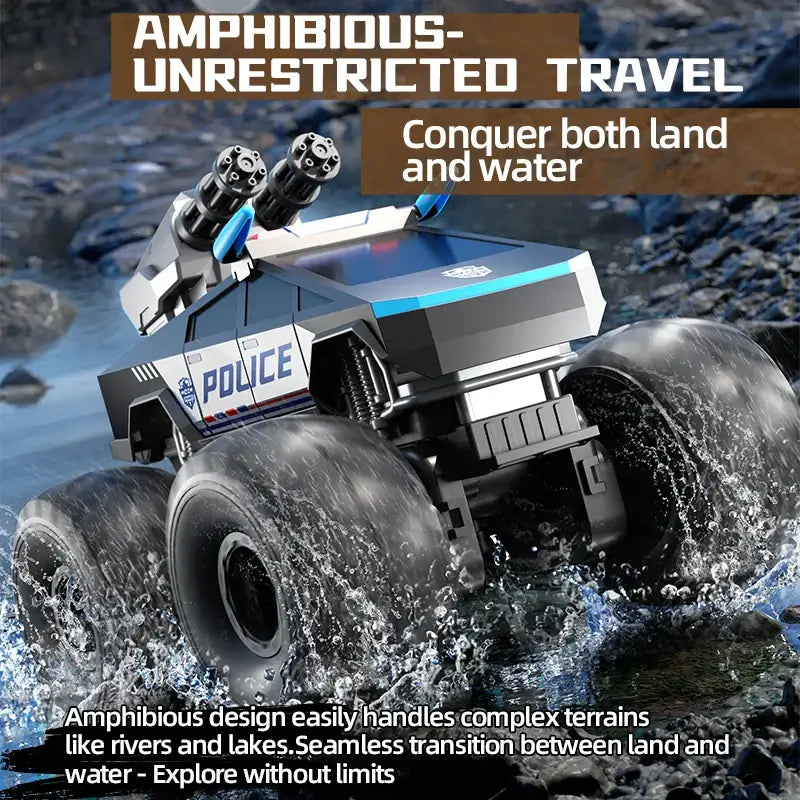 JJRC Q213 RC Truck Water Gun Amphibious Car