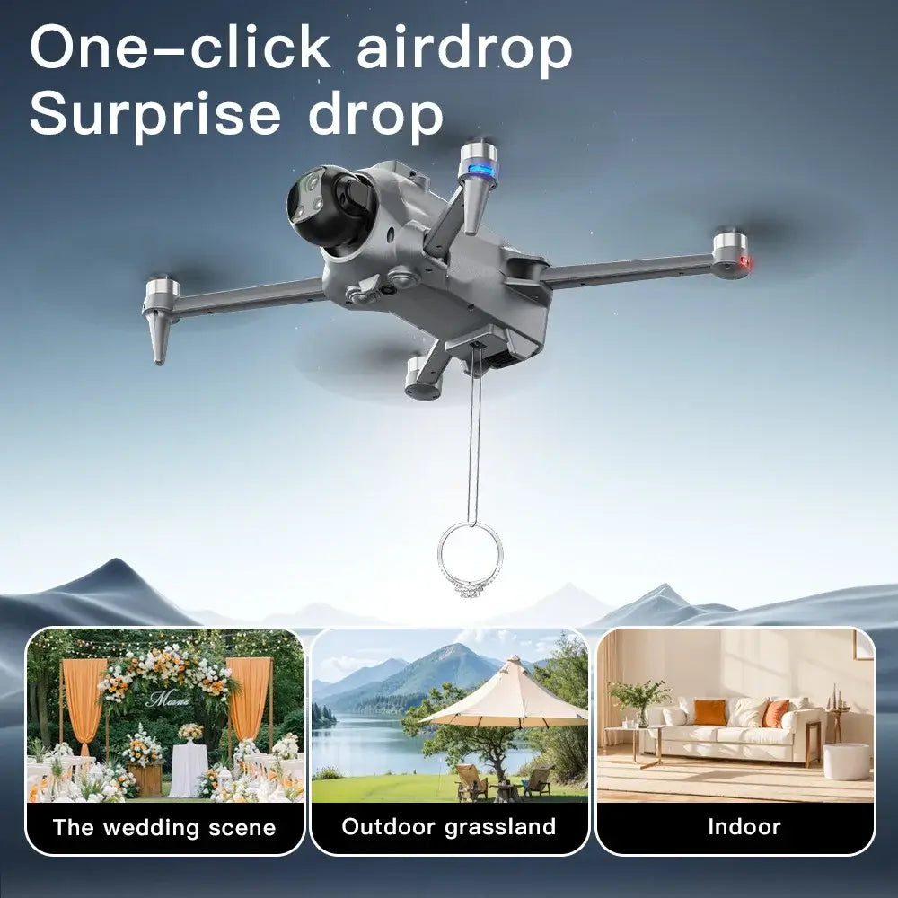 New Quality AE20 Drone - High-Tech Features & PerformanceSPECIFICATIONS Aerial Photography: Yes Aircraf Operating Frequency: 2.4 GHz Brand Name: LYZRC Camera Features: 720p HD Video Recording Camera Integration: Camera Included Camera Mount Type: 2-Axis G