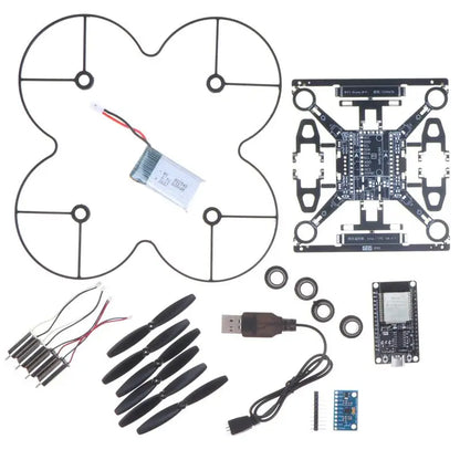 Open Source Mini Programmable DIY Drone with PCB Propeller Guards