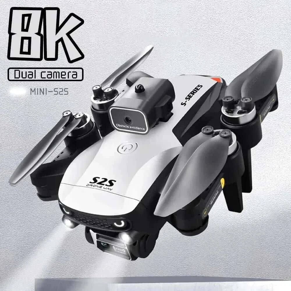 S2S Mini Drone 4k 8K HD Camera Obstacle Avoidance Aerial Photography Sportsman Specialty Products