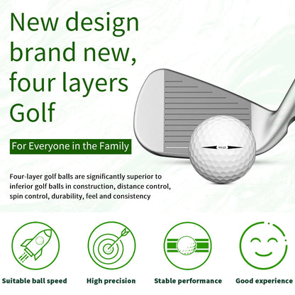 Caiton Pro Golf Tournament Balls - 4-Layer Structure, DuPont Surlyn Material# Caiton Pro Golf Tournament Balls - 4-Layer Structure, DuPont Surlyn Material Experience tournament-grade performance with Caiton Pro Golf Balls, engineered for serious players w