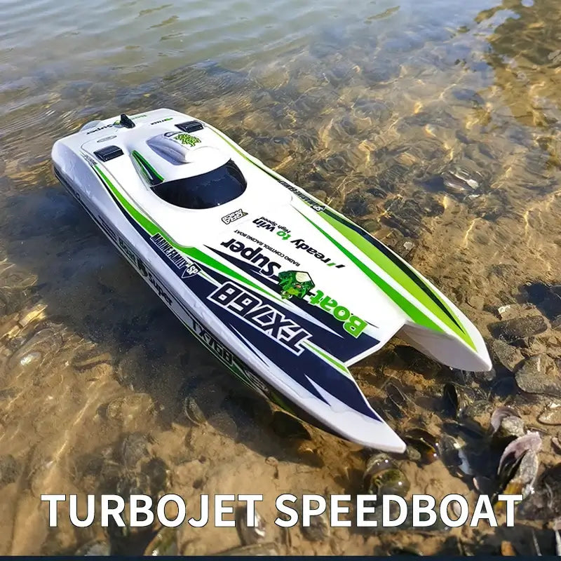 2.4G Brushless Boat TX768 RC Boat 2.4G Remote Control Turbojet SpeedboatBrushless Boat TX768 RC Boat - High Speed Turbojet