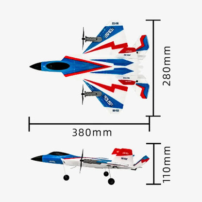 RC Plane F22 Stunts Plane 2.4G Radio Control Glider