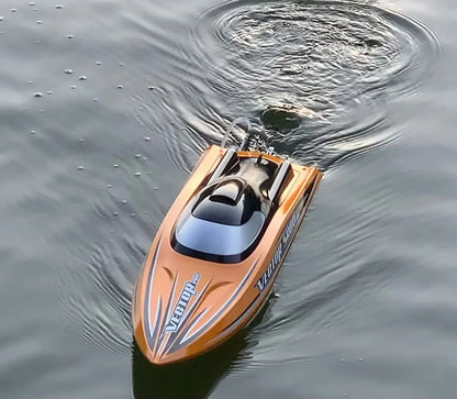 31.5" Large Remote Control Boat for Adults 798-4P Pro Brushless Speedboat 80km/h+ , Two 5200 mAh Battery for Power at Same time, Sportsman Specialty Products