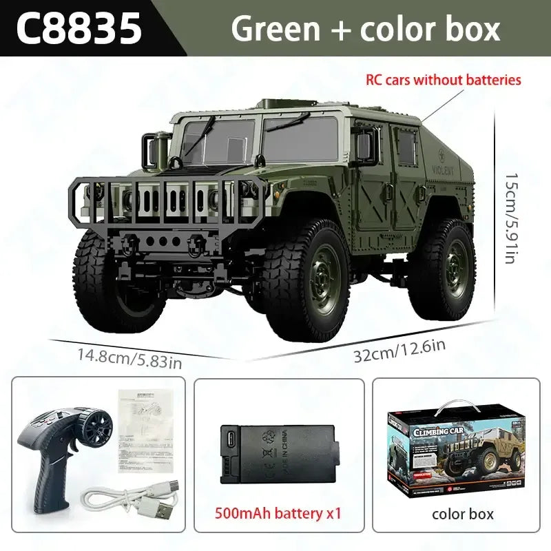 RC Car Simulation 4x4 All-terrain Off-road C8835 1:14