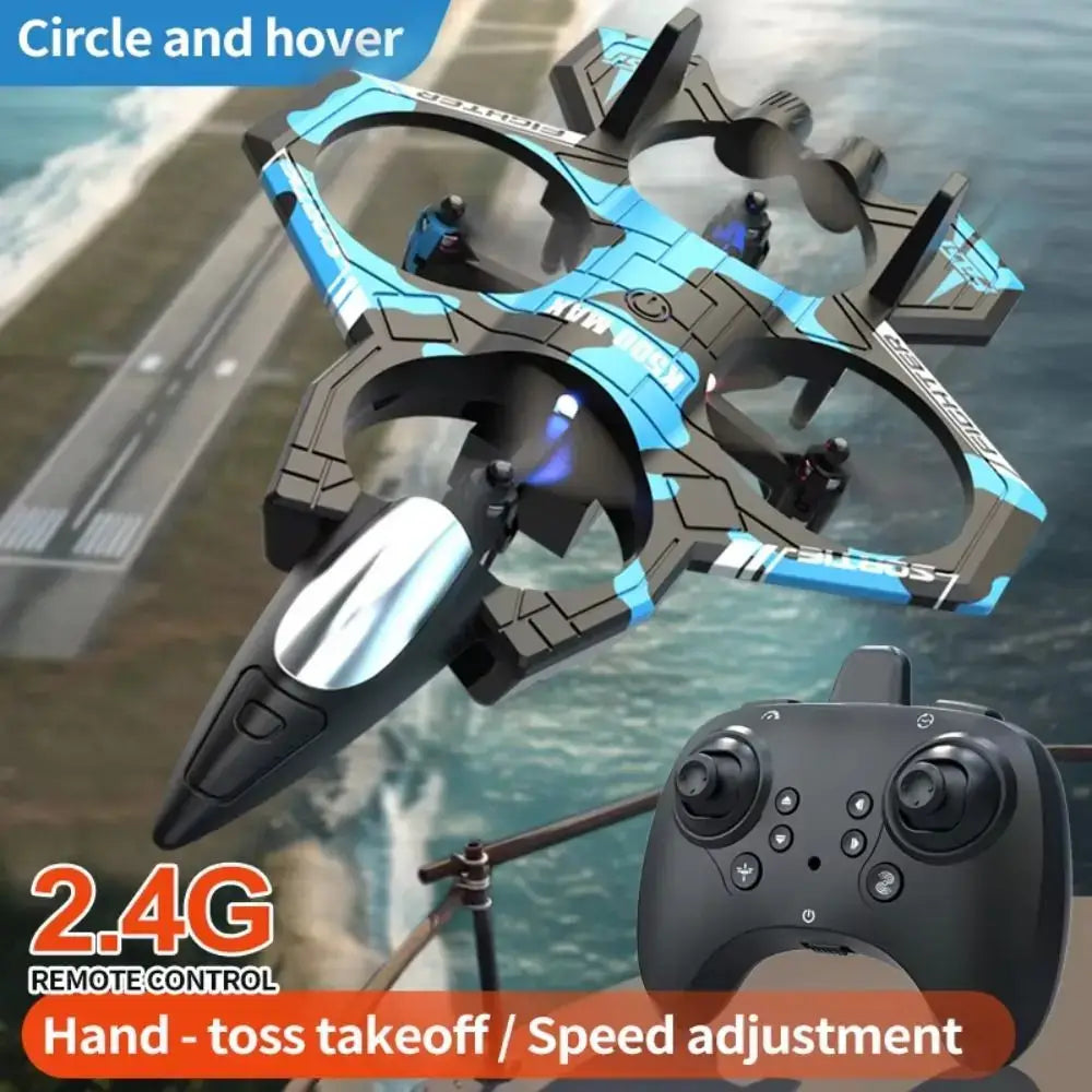 Foam Remote Control Fighter RC Drones With Gravity Sensing Sportsman Specialty Products