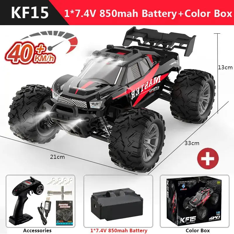 RC Car Off Road 40KMH Professional 1:16 4WD Sportsman Specialty Products