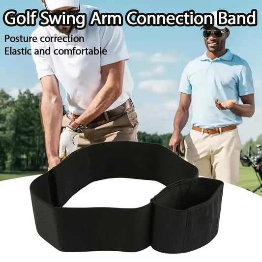 Elastic Swing Golf Swing arm band belt for posture correction, elastic and comfortable design.