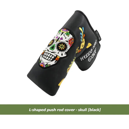 Golf Blade Putter Cover Golf HeadCover Multiple Protect your blade putter with precision-engineered coverage designed for the discerning golfer. This headcover shields your club from impact damage, moisture, and the elements during transport and storage.