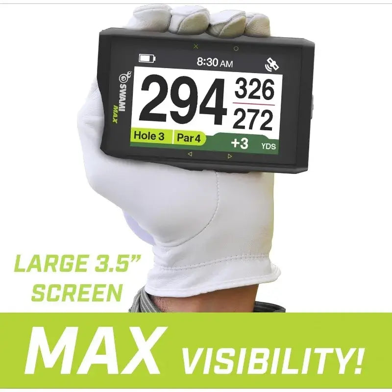 Golf Swami Max Handheld GPS Unit - Rangefinder Golf GPS Sportsman Specialty Products
