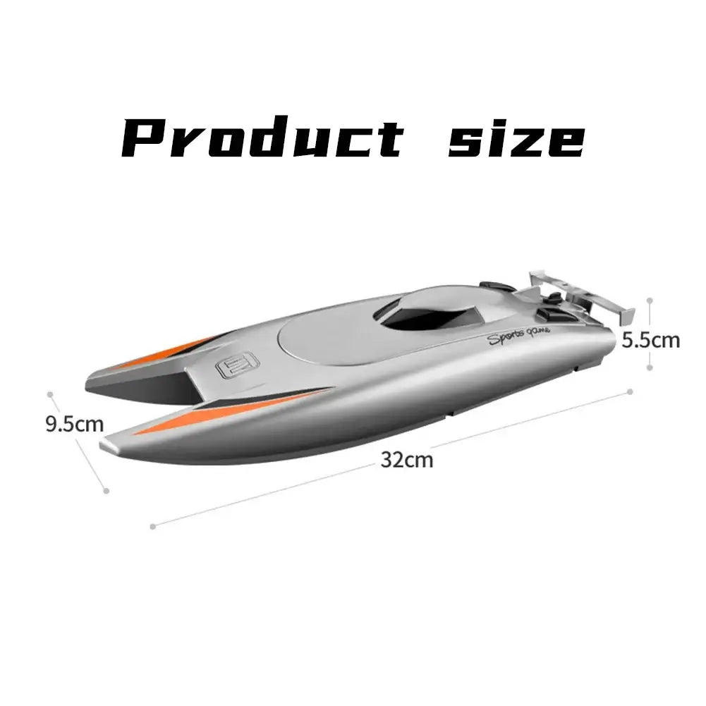 RC Racing Boat For Adults - 2.4 Ghz RC Boat High Speed Electronic