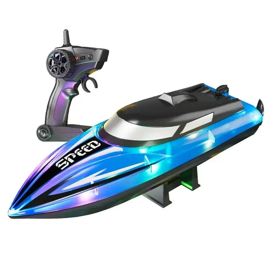 Rc Boat with Colorful Led Light Electric High-Speed