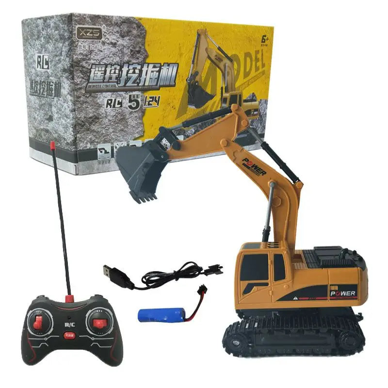 RC Excavator Dumper Car 2.4G Remote Control Engineering Vehicle